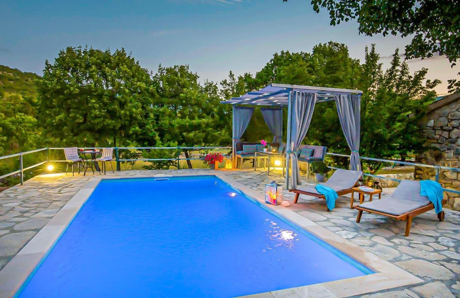 Villa Ognjistar In The Hinterland Of Makarska Riviera Zmijavci Екстериор снимка